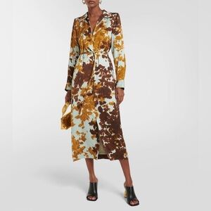 Dries Van Noten Midi Belted Dress